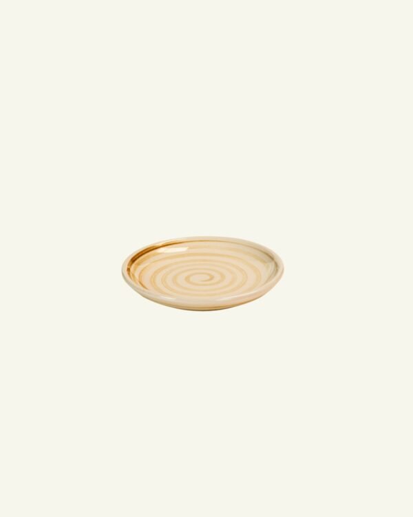 Coupe Quarter Plate, handmade stoneware