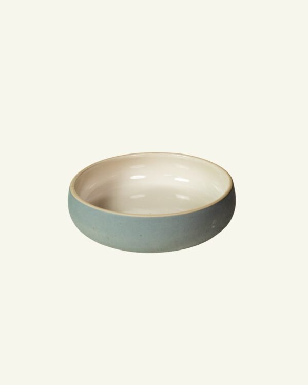 Curve Appetizer Medium Bowl, handmade stoneware