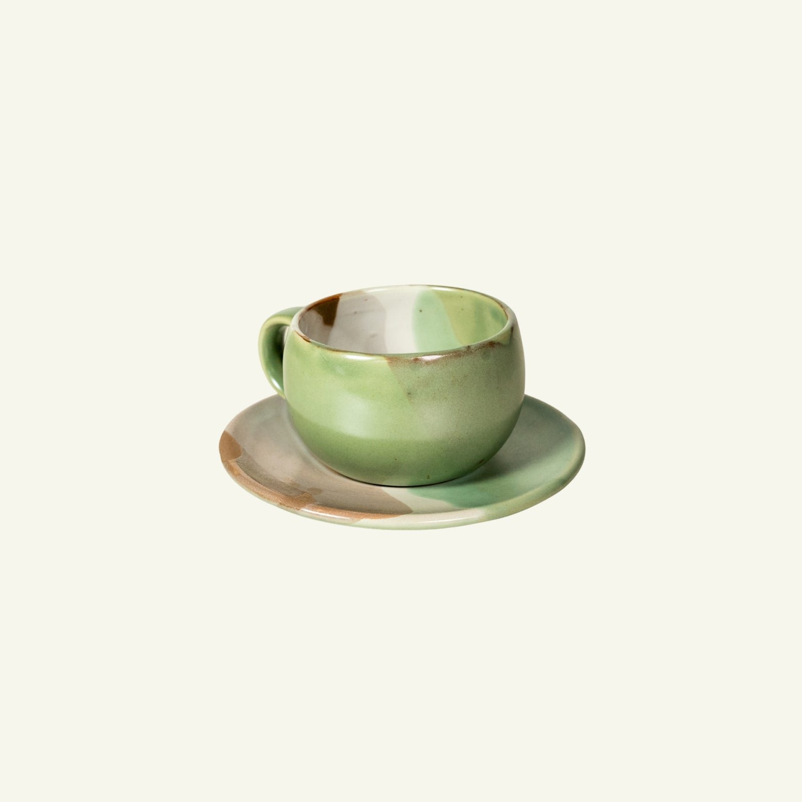 Curve Soup Bowl Big with Handle and Liner