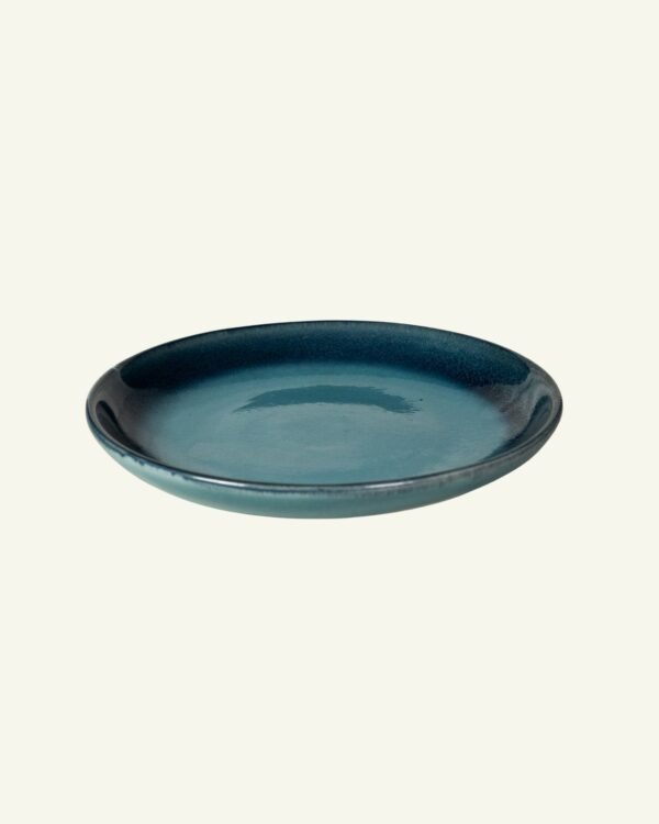 Coupe Large Dinner Plate, handmade stoneware