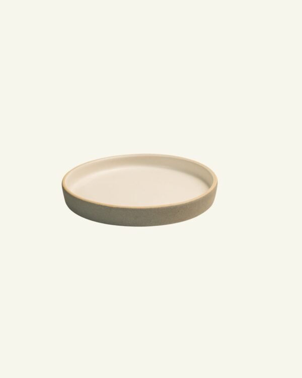 Tall Edge Quarter Plate, handmade stoneware